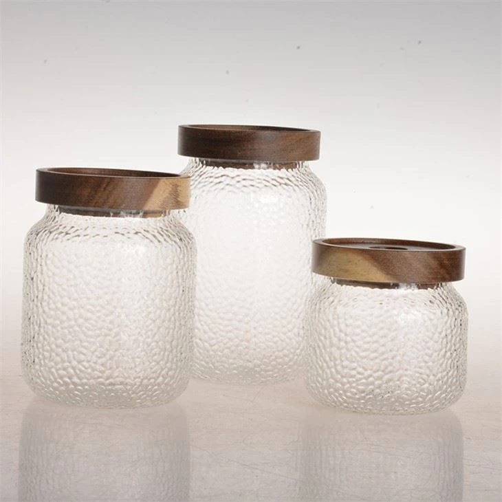1500ml Glass Jars With Bamboo Lids