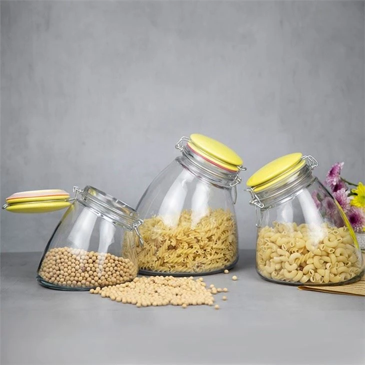 2022 New Design Storage Jar With Ceramics Lid