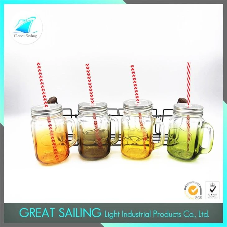 Glass Mason Jars With Lids And Straws