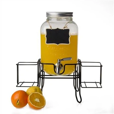 Mason Jar Drikkeautomat med bund