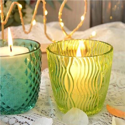Dusk lysestage i glas