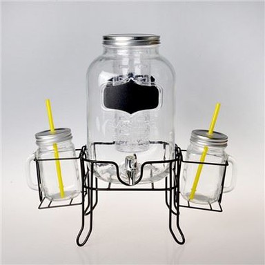 Lækker drikkevaredispenser til juice