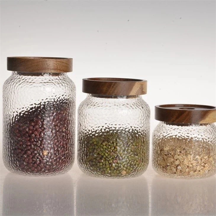 1500ml Glass Jars With Bamboo Lids