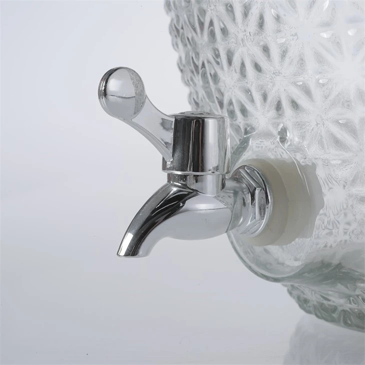 4L Beverage Glass Drink Dispenser
