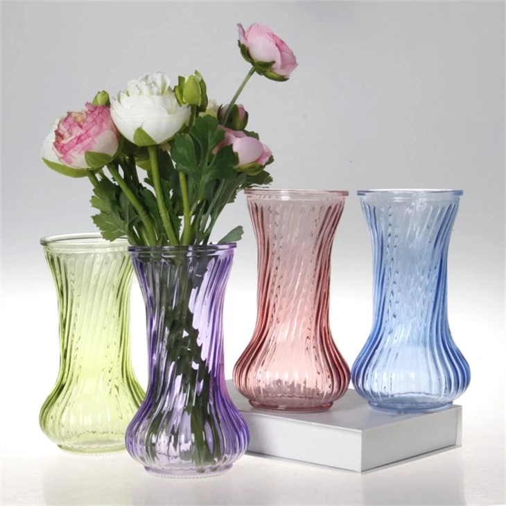 Flower Classic Glass Vase For Decor
