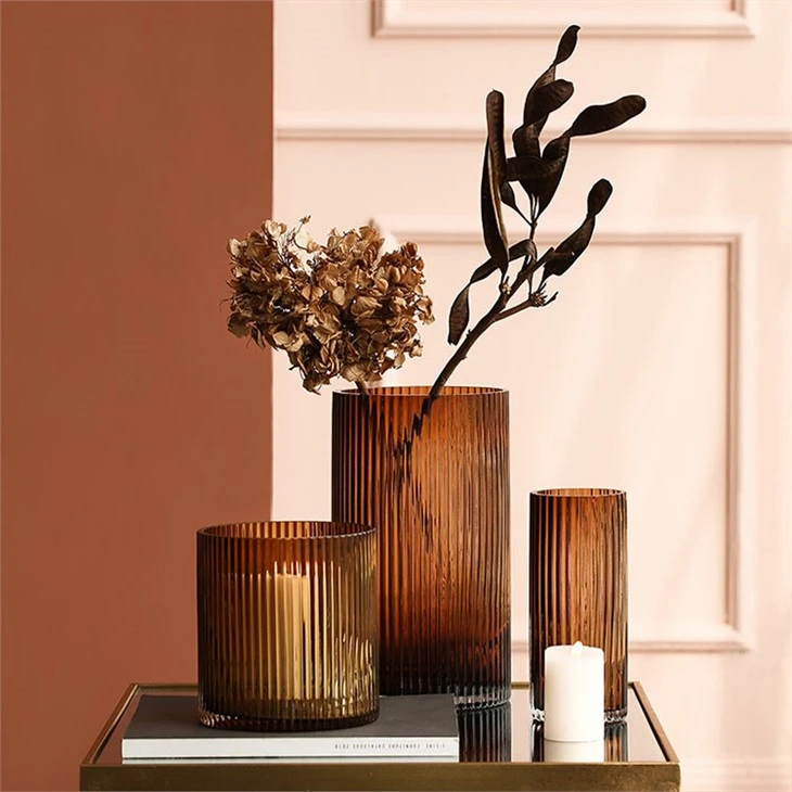 Vertical Glass Vase