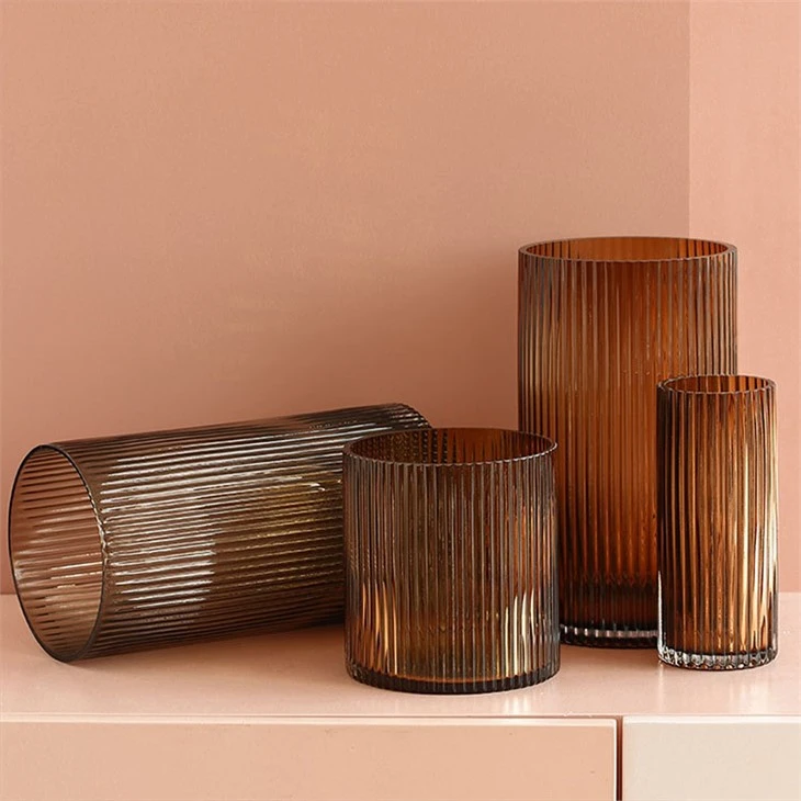 Vertical Glass Vase