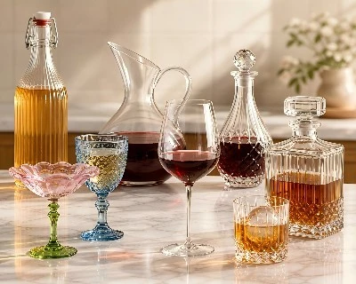Bartøj af glas