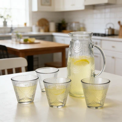 U-Groove Pitcher & Tumbler Serveringssæt